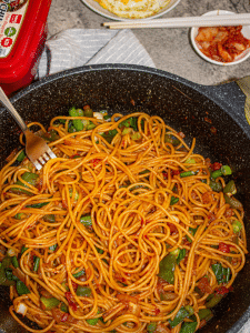 Easy gochujang pasta recipe